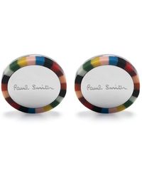 Paul Smith - Manschettenknöpfe Mit Logo-Gravur - Lyst