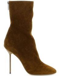 Paris Texas - Lidia Suede Ankle Boots - Lyst