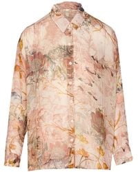 Yavi - Button Printed Shirt - Lyst
