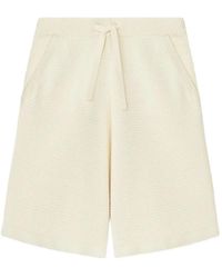 Nanushka - Fico Drawstring Knitted Shorts - Lyst