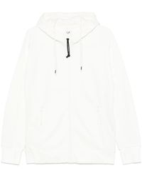 C.P. Company - Goggles-Detail Zip-Up Hoodie - Lyst