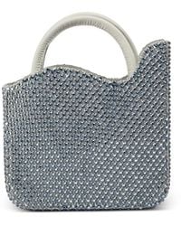 Le Silla - Small Ivy Crystal-Embellished Tote Bag - Lyst