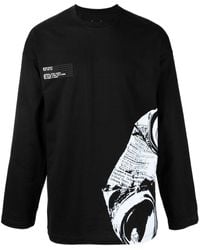 OAMC - Graphic Print Long-sleeve Top - Lyst