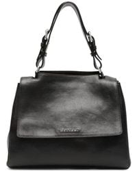 Orciani - Logo-Lettering Leather Shoulder Bag - Lyst
