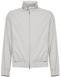 Brunello Cucinelli - Water Resistant Linen Blend Jacket - Lyst