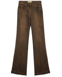 Momoní - Luis Stonewashed Flared Jeans - Lyst