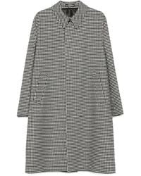 Lardini - Houndstooth Wool Coat - Lyst