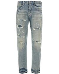 Purple Brand - P005 Distressed-Effect Jeans - Lyst