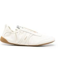 Chloé - Chloé Neutrals Trainers - Lyst