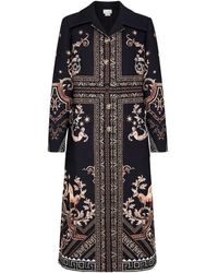 CAMILLA - Button Front Duomo Dynasty Coat - Lyst