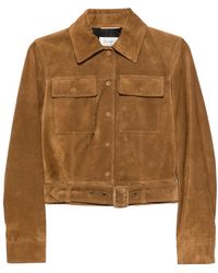 Saint Laurent - Belted-Waist Jacket - Lyst
