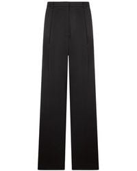 Emporio Armani - Twill Trousers - Lyst