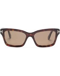 Tom Ford - Mikel Square-Frame Sunglasses - Lyst
