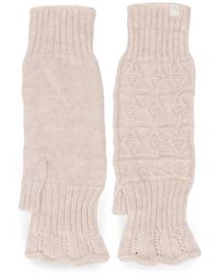 Antipast - Cable-Knit Fingerless Gloves - Lyst