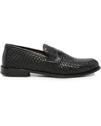 Marechiaro 1962 - Woven-Design Leather Loafers - Lyst