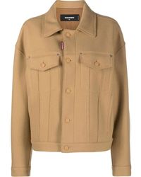 DSquared² - Virgin Wool Blend Jacket - Lyst