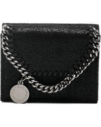 Stella McCartney - Falabella Chain-Trim Wallet - Lyst