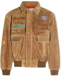 PALY - Sunset Embellished Suede Jacket - Lyst