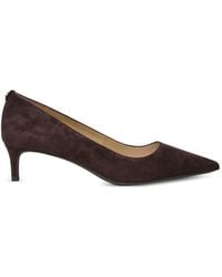 MICHAEL Michael Kors - Alina Flex Pointed-Toe Suede Pumps - Lyst
