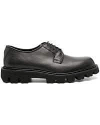 Fratelli Rossetti - Derby-Schuhe Mit Logo-Schild - Lyst
