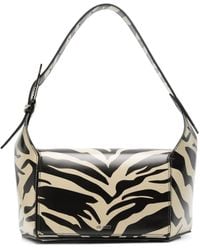 The Attico - Borsa A Spalla 7/7 Con Stampa - Lyst