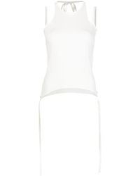 Dion Lee - Tanktop Met Ronde Hals - Lyst