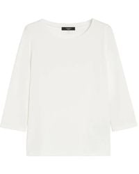 Weekend by Maxmara - Top con manga tres cuartos - Lyst