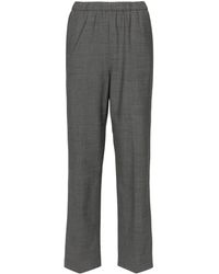 Fabiana Filippi - Beaded-Trim Straight Trousers - Lyst