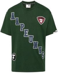 Aape By A Bathing Ape - Graphic-Printed Cotton T-Shirt - Lyst