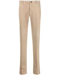 Incotex - Herringbone Stretch-Cotton Tailored Trousers - Lyst