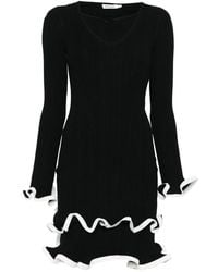 Jonathan Simkhai - Avalon Ruffled Mini Dress - Lyst