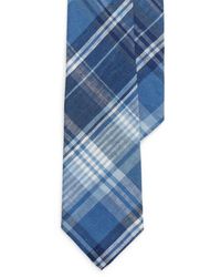 Polo Ralph Lauren - Cravate en lin à carreaux - Lyst