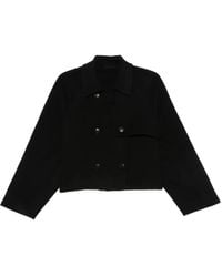 Closed - Double-Breasted Jacket - Lyst