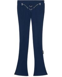 Off-White c/o Virgil Abloh - Zip Heavy Jersey Trousers - Lyst
