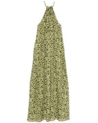 Niu - Robe Mi-Longue À Motif Cachemire - Lyst