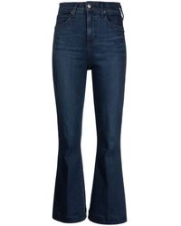Veronica Beard - Carson High-rise Flared Jeans - Lyst