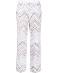 Missoni - Trousers With Print - Lyst