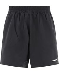Jil Sander - Tech Fabric Bermuda Shorts - Lyst