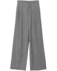 Tagliatore - P-Eileen Pleated Wide-Leg Trousers - Lyst