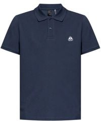 Moose Knuckles - Polo Con Aplique Del Logo - Lyst