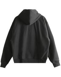 Stussy All Caps Cotton Hoodie in Black | Lyst Stussy All Caps Cotton Hoodie in Black | Lyst