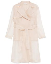 Antonelli - Trenchcoat aus Seide - Lyst
