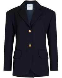 Patou - Chaqueta De Sarga Con Cinturón - Lyst