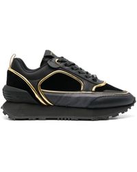 Balmain - Two-tone Low-top Sneakers - Lyst