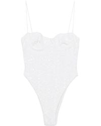Oséree - Paillettes Balconette Maillot - Lyst
