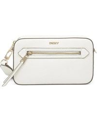 DKNY - Umhängetasche Aus Leder - Lyst