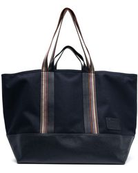 Paul Smith - Logo-patch Tote Bag - Lyst