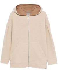 Max Mara - Hooded Zip-Front Jacket - Lyst