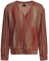 Needles - Ikat-Pattern Button-Up Cardigan - Lyst