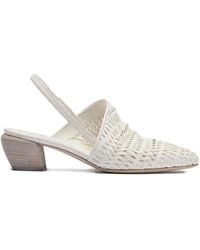 Officine Creative - 50Mm Sally 032 Woven Slingback Mules - Lyst